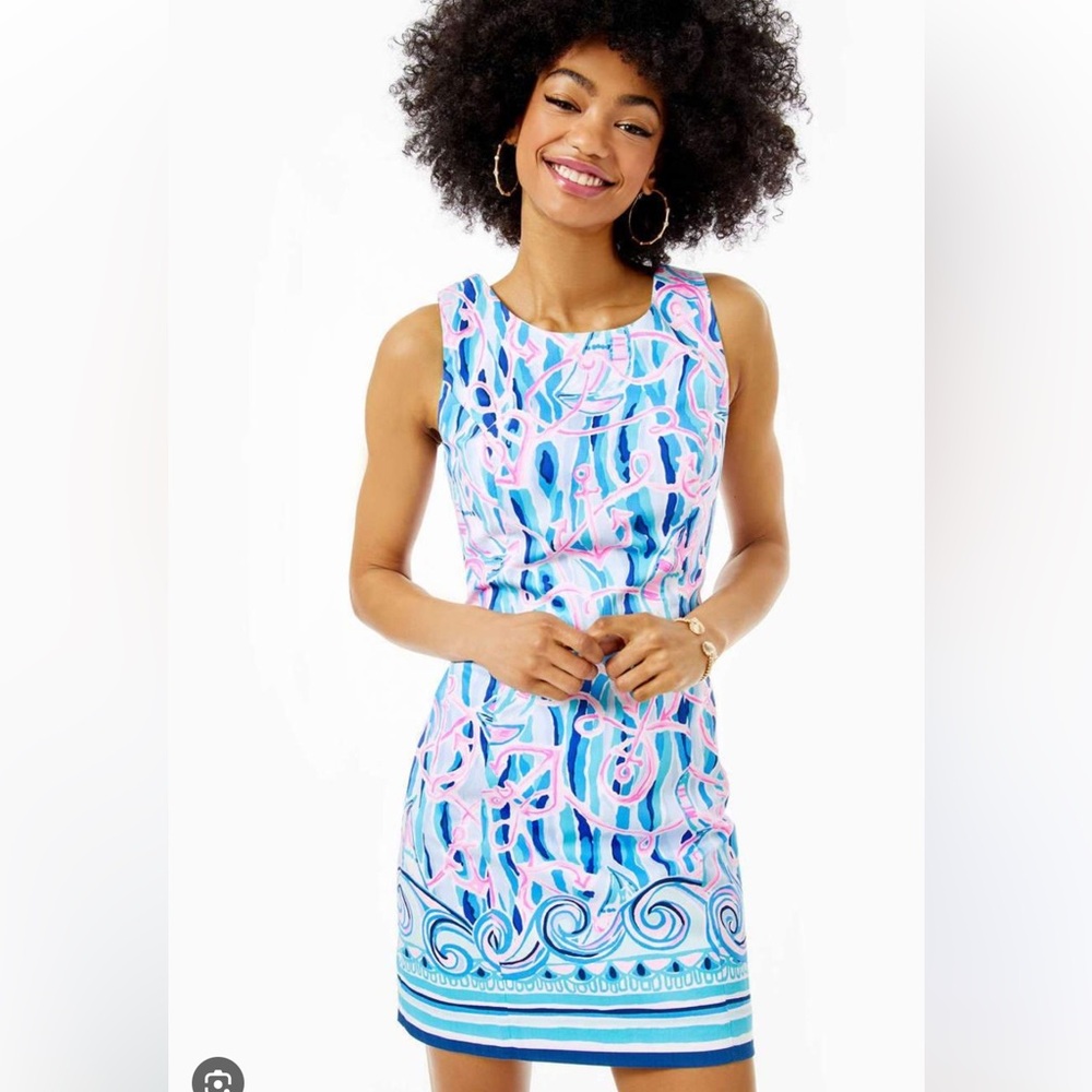 Lilly Pulitzer Shift Dress- Real Nauti